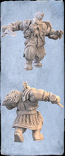 Load image into Gallery viewer, Dwarf Miniature/Mounted Dwarf/Dwarf Fighter/Dwarf Warrior/Dwarf Swordsman - 28mm | Dungeons and Dragons | Gilmore Studio | Fantasy Wars