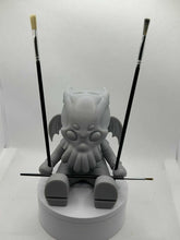 Load image into Gallery viewer, Alazif Mini Cthulhu Figure - Miniature Paint Brush Holder/Organizer - Al - Tiny Great Old One - Chibi Cthulhu