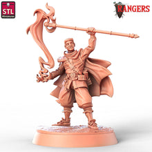 Load image into Gallery viewer, Rangers of Shadow Deep Companion Miniatures, 32mm Resin, DnD Mini, Archer, Barbarian, Guardsman, Tracker, Savage, Recruit