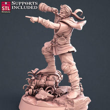 Load image into Gallery viewer, Ranger Miniature Set | Explorer | Adventurer | Lore Bard | Archaeologist | Bedroll | Tent | Tabletop Terrain/DnD/Miniatures /DnD/Pathfinder