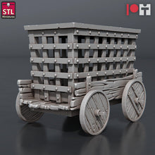 Load image into Gallery viewer, Bugbear Hangman | Executioner | Gallows | Hangman's Platform | Morgue Cart | Cofins | Curse of Strahd | 5e Miniatures | Dungeons and Dragons