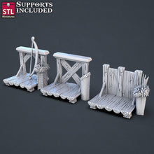Load image into Gallery viewer, Archery Tournament Terrain Set | Dummy | Archery Target | Dungeons and Dragons | DnD 5e | RPG | 32mm