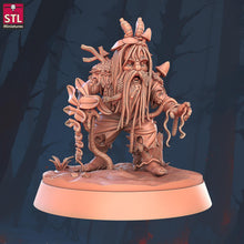 Load image into Gallery viewer, Swamp Zombie Miniature Set | Decayed Zombie | Undead | Curse of Strahd | 32mm | RPG | Dungeons and Dragons | 5e DnD | Pathfinder
