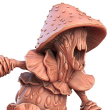 Load image into Gallery viewer, Awakened Mushroom Miniature Set | Violent Fungus Set | Giant Mushroom | Mushroom Monster | DnD | Dungeons and Dragons | 5e | 5th Edition