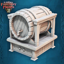 Load image into Gallery viewer, Tavern Miniature Set 2: 32mm Resin Inn - DnD Tabletop Terrain, D&D, Pathfinder