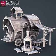 Load image into Gallery viewer, Fantasy Prop Terrain Set: 32mm Resin Terrain for DnD/Pathfinder