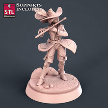 Load image into Gallery viewer, Carnival Miniatures Set | Circus | Strongman | Jester | Performers | Carnival Cart | Circus | Tabletop Terrain | DnD | Miniatures | DnD 5E
