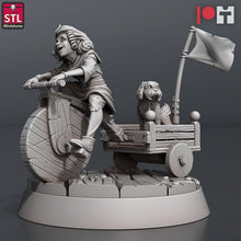 Load image into Gallery viewer, Bow and Arrow Maker Miniature Set | Archery Shop | Weapons Maker | Fletcher | Bow Target | Arrow Maker | Terrain | Dungeons and Dragons |RPG