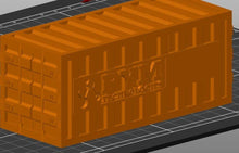Load image into Gallery viewer, Shipping Containers - Miniature Terrain - Marvel: Crisis Protocol Terrain - Size 3 - 3D Printed