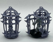 Load image into Gallery viewer, Jail Cages/Dungeon/Cage/Prison/Guard Station - Tabletop Terrain | Scatter Terrain | Miniatures Terrain | Dungeons and Dragons | Pathfinder