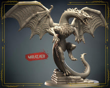 Load image into Gallery viewer, Dragon Miniature Set 1 | Dragon Menagerie | Ancient Dragon | Adult Dragon | Young Dragon | Dungeons and Dragons | Large | Huge | Gargantuan