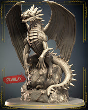 Load image into Gallery viewer, Dragon Miniature Set 2 | Dragon Menagerie | Ancient Dragon | Adult Dragon | Young Dragon | Dungeons and Dragons | Large | Huge | Gargantuan