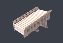 Load image into Gallery viewer, Sci-Fi Factory Terrain Set 3 | Science Fiction Terrain | Cyberpunk Factory Terrain | Futuristic Factory | Machinery Terrain | RPG | 32mm