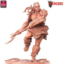 Load image into Gallery viewer, Rangers of Shadow Deep Companion Miniatures, 32mm Resin, DnD Mini, Archer, Barbarian, Guardsman, Tracker, Savage, Recruit