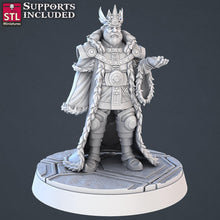 Load image into Gallery viewer, Royal Court Miniature Set | Throne Room | Royalty | Nobleman/Noblewoman Set | Guard | Knight | 5e Tabletop Terrain/DnD/Miniatures/Pathfinder