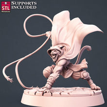 Load image into Gallery viewer, Tabaxi Assassin Set | Cat Folk | Rogue | Fighter | Monk | Dnd Miniatures | DnD 5e | Dungeons and Dragons | RPG