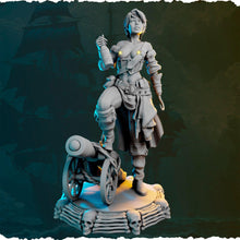 Load image into Gallery viewer, Pirate Miniatures Set 1 - Ladies of the Sea - Topless NSFW Female Pirates - RPG | Dungeons and Dragons | 5e