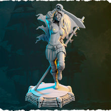 Load image into Gallery viewer, Pirate Miniatures Set 1 - Ladies of the Sea - Topless NSFW Female Pirates - RPG | Dungeons and Dragons | 5e