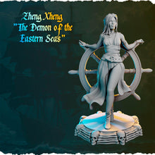 Load image into Gallery viewer, Pirate Miniatures Set 3 - Ladies of the Sea - Topless NSFW Female Pirates - RPG | Dungeons and Dragons | 5e