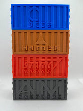 Load image into Gallery viewer, Shipping Containers - Miniature Terrain - Marvel: Crisis Protocol Terrain - Size 3 - 3D Printed