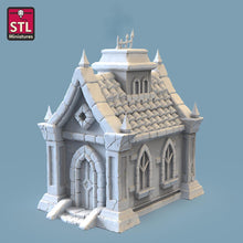 Load image into Gallery viewer, Chapel/Church/Holy Place - Tabletop Terrain | Scatter Terrain | Miniatures Terrain | Dungeons and Dragons | Pathfinder | RPG Terrain