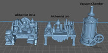 Load image into Gallery viewer, Alchemist Lab/Potion Shop/Magic Shop Desk - Tabletop Terrain | Scatter Terrain | Miniatures Terrain | Dungeons and Dragons | Pathfinder