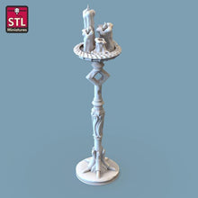 Load image into Gallery viewer, Candles/Burning Candles/Candleabra - Tabletop Terrain | Scatter Terrain | Miniatures | Dungeons and Dragons | Pathfinder | RPG Terrain