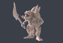 Load image into Gallery viewer, Locathah Miniatures | Fish Folk Miniature | Ocean Miniatures | Water Miniatures | Underwater | Dungeons and Dragons Terrain