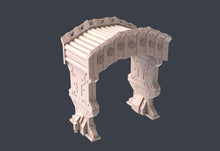 Load image into Gallery viewer, Sci-Fi Factory Terrain Set 3 | Science Fiction Terrain | Cyberpunk Factory Terrain | Futuristic Factory | Machinery Terrain | RPG | 32mm