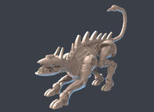 Load image into Gallery viewer, Cyber Dog | Cyber Hound | Robot Dog | Mechanical Dog | Police Dog | Cyberpunk Miniatures | Science Fiction Terrain | Space Terrain | 32mm