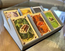 Load image into Gallery viewer, Deck Holder | Board Game Organizer| Card Holder| Tabletop Organization | Settlers of Catan | Terraforming Mars