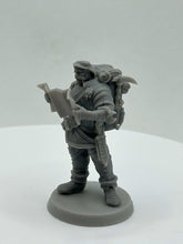 Load image into Gallery viewer, Hired Help NPC Pack | DnD Miniatures | Ranger Fighter Barbarian | 32mm Tabletop RPG | NPC Miniatures