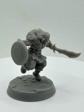 Load image into Gallery viewer, Hired Help NPC Pack | DnD Miniatures | Ranger Fighter Barbarian | 32mm Tabletop RPG | NPC Miniatures