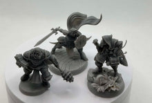 Load image into Gallery viewer, Healer's NPC Pack | DnD Miniatures | Cleric Paladin Druid | 32mm Tabletop RPG | NPC Miniatures
