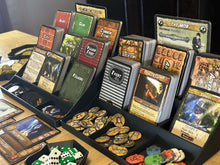 Load image into Gallery viewer, Board Game Assistant Organizer, Deck Holder, Game Card Component Holder Rack, Card Deck Holder, Board Game Card Holder, Board Game Optimizer