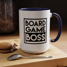 Load image into Gallery viewer, Stylish Board Game Boss Coffee Mug - Perfect for Gamers, Gift for Game Night, Unique Home Decor, Black Accent Mug
