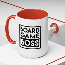 Load image into Gallery viewer, Stylish Board Game Boss Coffee Mug - Perfect for Gamers, Gift for Game Night, Unique Home Decor, Black Accent Mug
