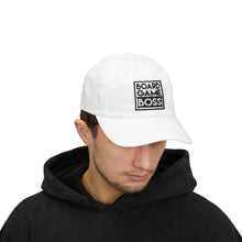 Load image into Gallery viewer, Board Game Boss Hat, Casual Hat for Board Game Lovers, Game Night Essential, Adjustable Ballcap
