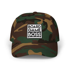 Load image into Gallery viewer, Board Game Boss Hat, Casual Hat for Board Game Lovers, Game Night Essential, Adjustable Ballcap
