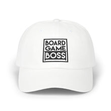 Load image into Gallery viewer, Board Game Boss Hat, Casual Hat for Board Game Lovers, Game Night Essential, Adjustable Ballcap
