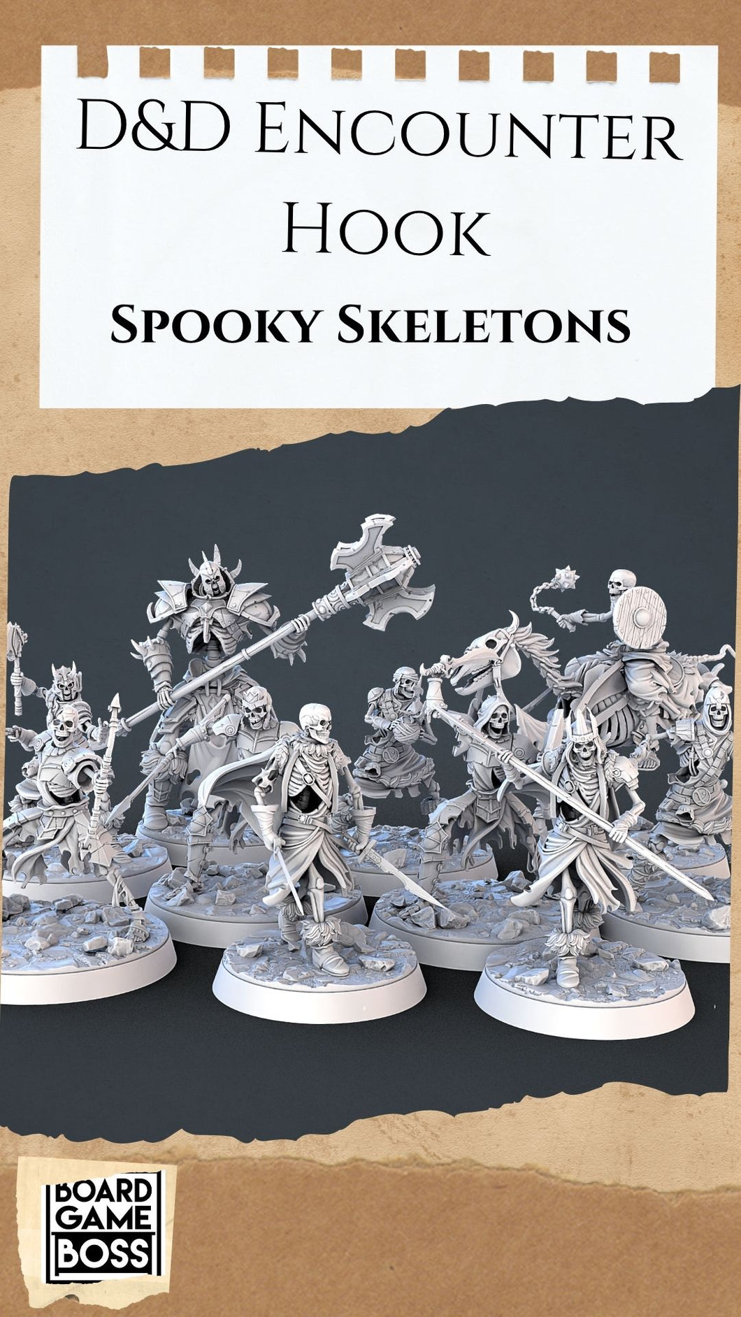 Spooky Skeletons Encounter Hook (Free)