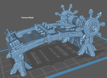 Load image into Gallery viewer, Torture Chamber/Dungeon/Stocks/Rack - Tabletop Terrain | Scatter Terrain | Miniatures Terrain | Dungeons and Dragons | Pathfinder
