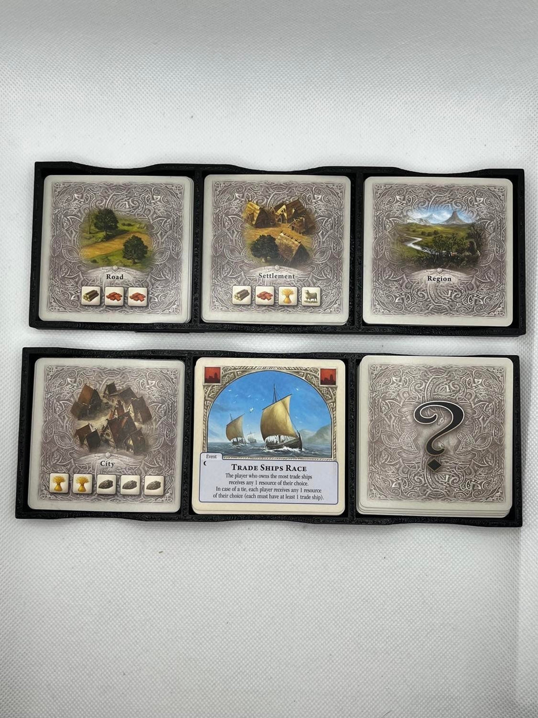 Rivals of Catan Deck Holder| Catan Rivals Card Deck Holder| Board Game Organizer| Board Game Card Holder| Tabletop Organizer
