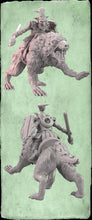 Load image into Gallery viewer, Orc Miniature/Mounted Orc/Orc Fighter/Orc Warrior/Orc Shaman/Orc Barbarian - 32mm | 28mm |Dungeons and Dragons |Gilmore Studio |Fantasy Wars
