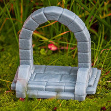 Load image into Gallery viewer, Portal Miniature/Magic Portal/Dimension Door - Tabletop Terrain | Scatter Terrain | Dungeons and Dragons | Safehold | Portals of Atarien
