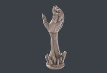 Load image into Gallery viewer, Crystal Terrain Set | Underdark Terrain |Crystal Throne | Stalagtite | Stalagmite | Cavern Terrain | Dungeons and Dragons | RPG | 32mm | 5e
