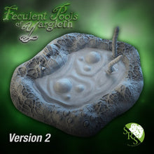 Load image into Gallery viewer, Swamp Terrain Set | Swamp Scatter Terrain | Swamp Pool Scatter Terrain | Gross Terrain | Dungeons and Dragons | 32mm | Sync Ratio Systems
