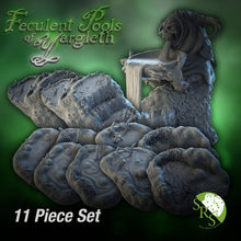 Load image into Gallery viewer, Swamp Terrain Set | Swamp Scatter Terrain | Swamp Pool Scatter Terrain | Gross Terrain | Dungeons and Dragons | 32mm | Sync Ratio Systems
