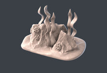 Load image into Gallery viewer, Ocean Terrain Set | Ocean Scatter Terrain | Pirate Terrain | Water Terrain | Underwater | Dungeons and Dragons | 32mm| Sync Ratio Systems
