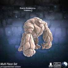 Load image into Gallery viewer, Earth Elemental | Stone Guardian | Stone Elemental | Rock Creature | Conjure Elemental | Dungeons and Dragons | RPG | 50mm base
